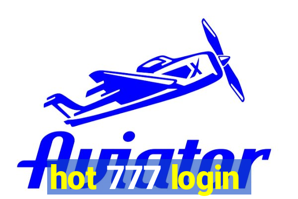 hot 777 login